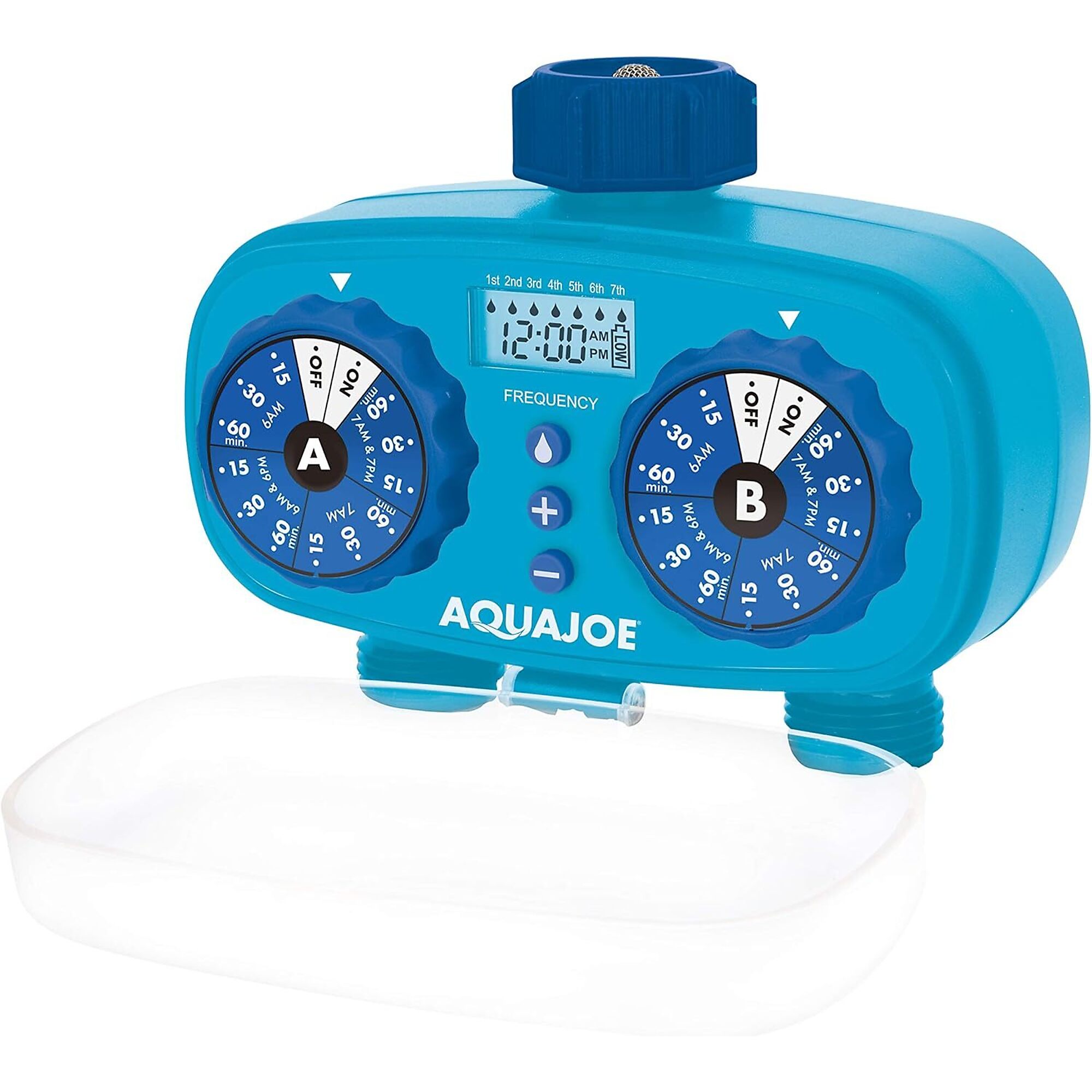 AquaJoe Water Timer - Easy Set 2-Zone, Model #AJET2Z